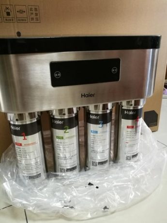 入手海尔家用RO反渗透不锈钢净水器HRO50-5B怎么样，使用感受分享！